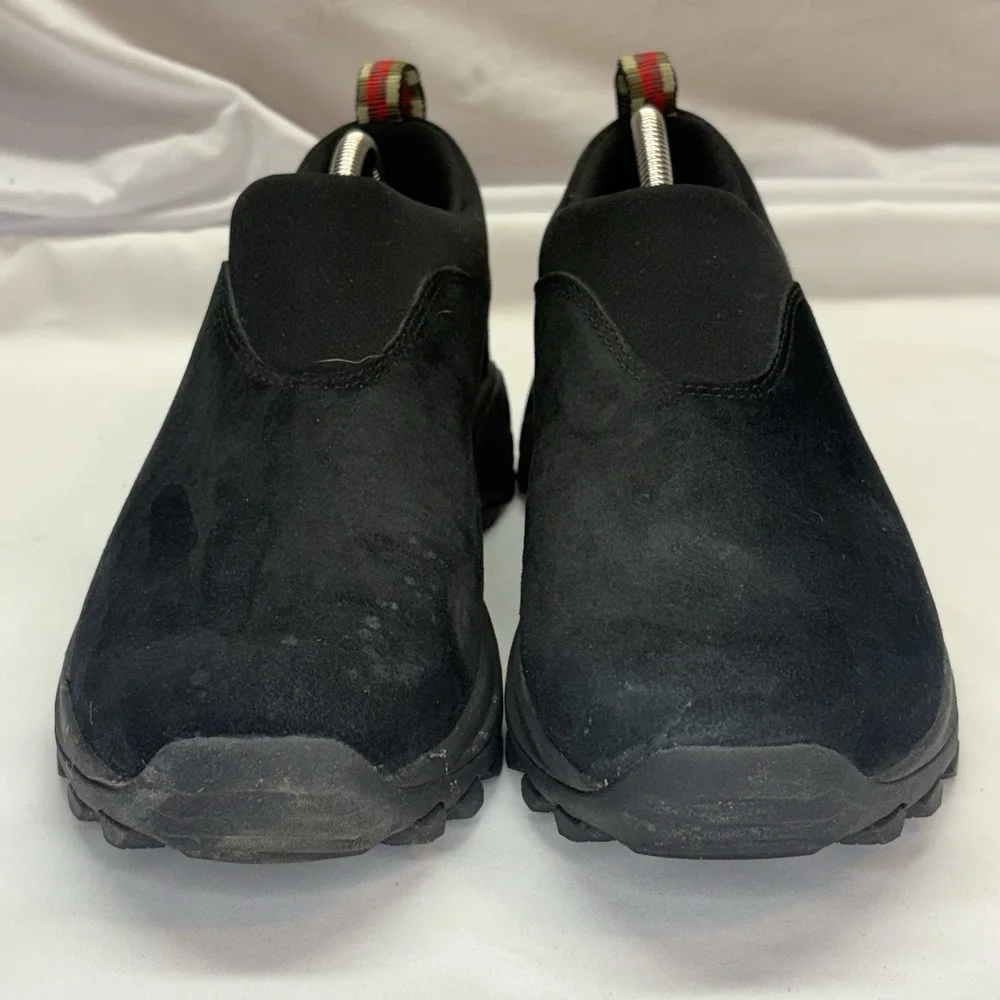 Merrell Winter Moc 3 Mens Slip On Hiking Shoe Suede Size 8.5 Black